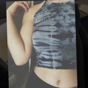 Tie dye halter top